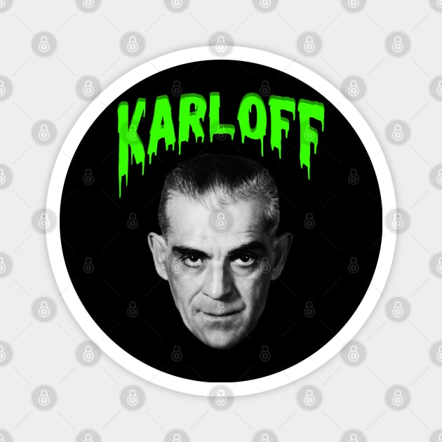 KARLOFF Magnet by GardenOfNightmares